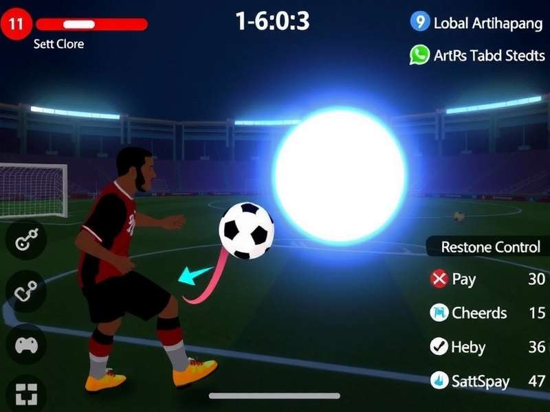 Handball Galaxy Aces gameplay screenshot